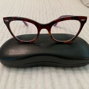 Ray-Ban Cateye Glasses 😍 tortoise and purple